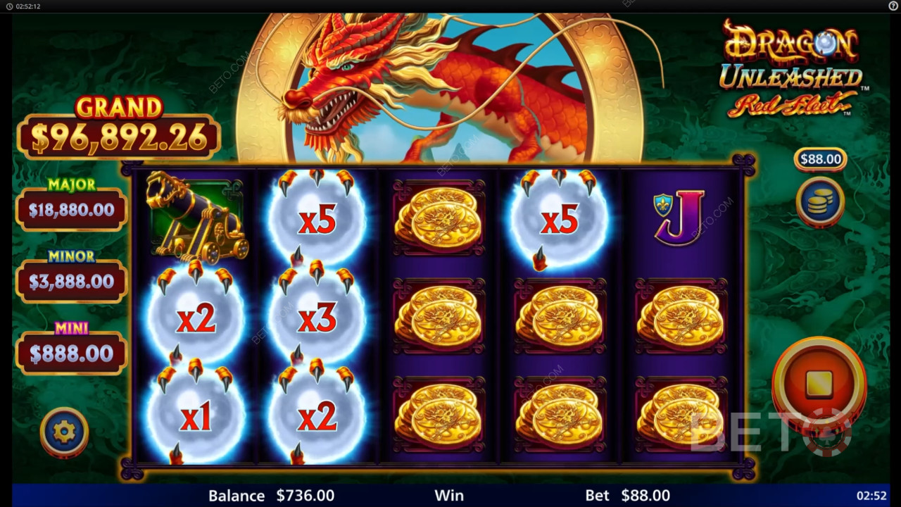 Dragon Unleashed - Red Fleet Recensione di BETO Slots