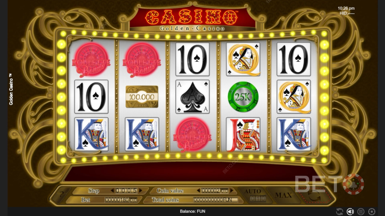 Recensione del Casinò Golden da parte di BETO Slots