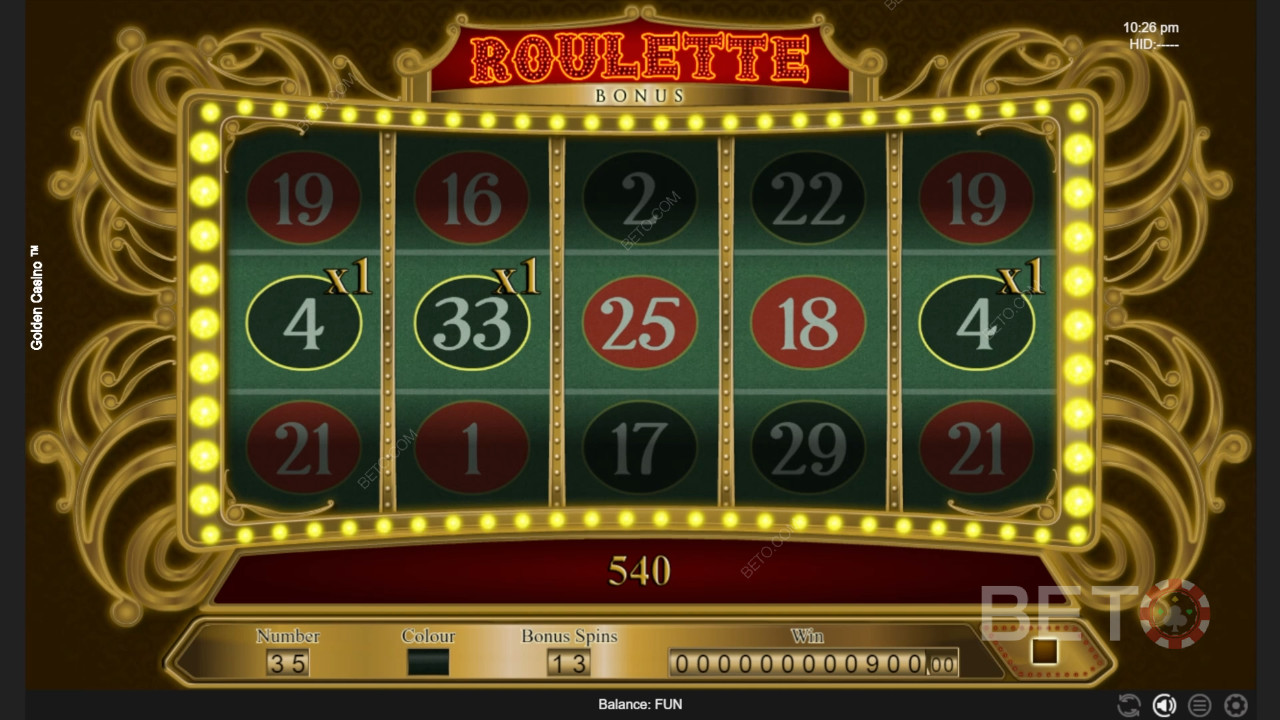 Vinci 2.500x la tua puntata nella slot online Golden Casino!