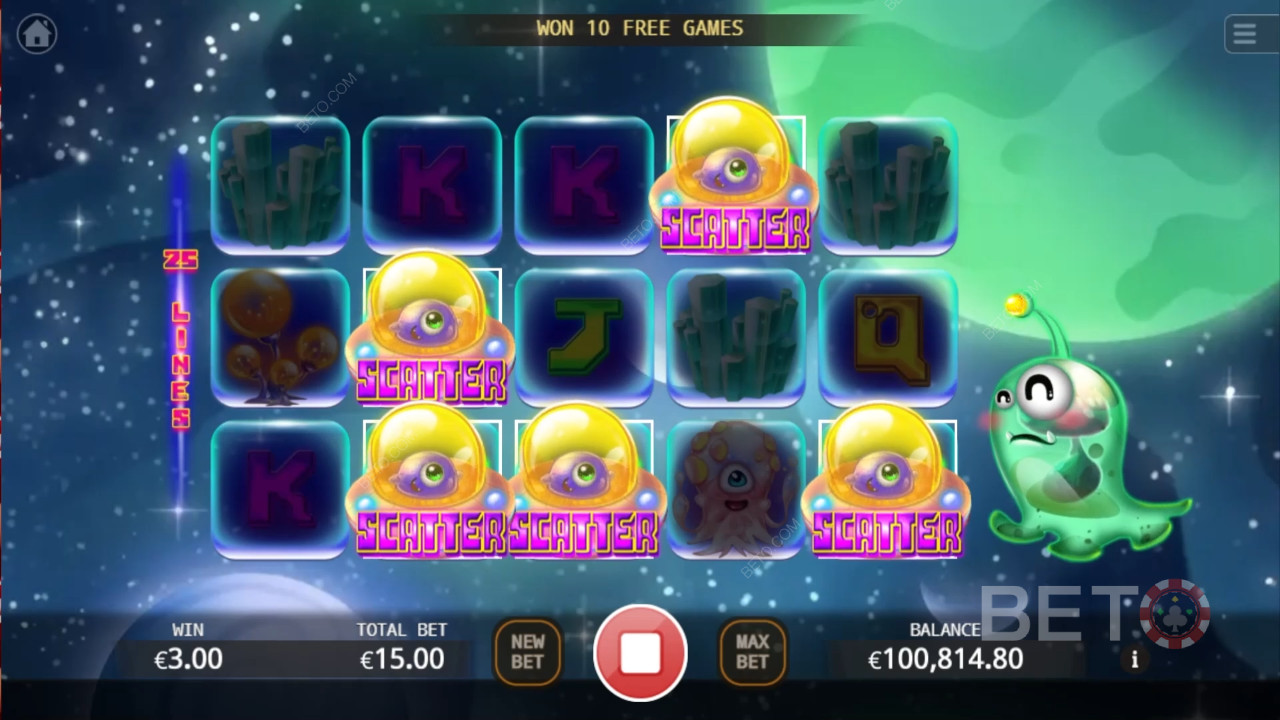 Alien Tour Recensione di BETO Slots
