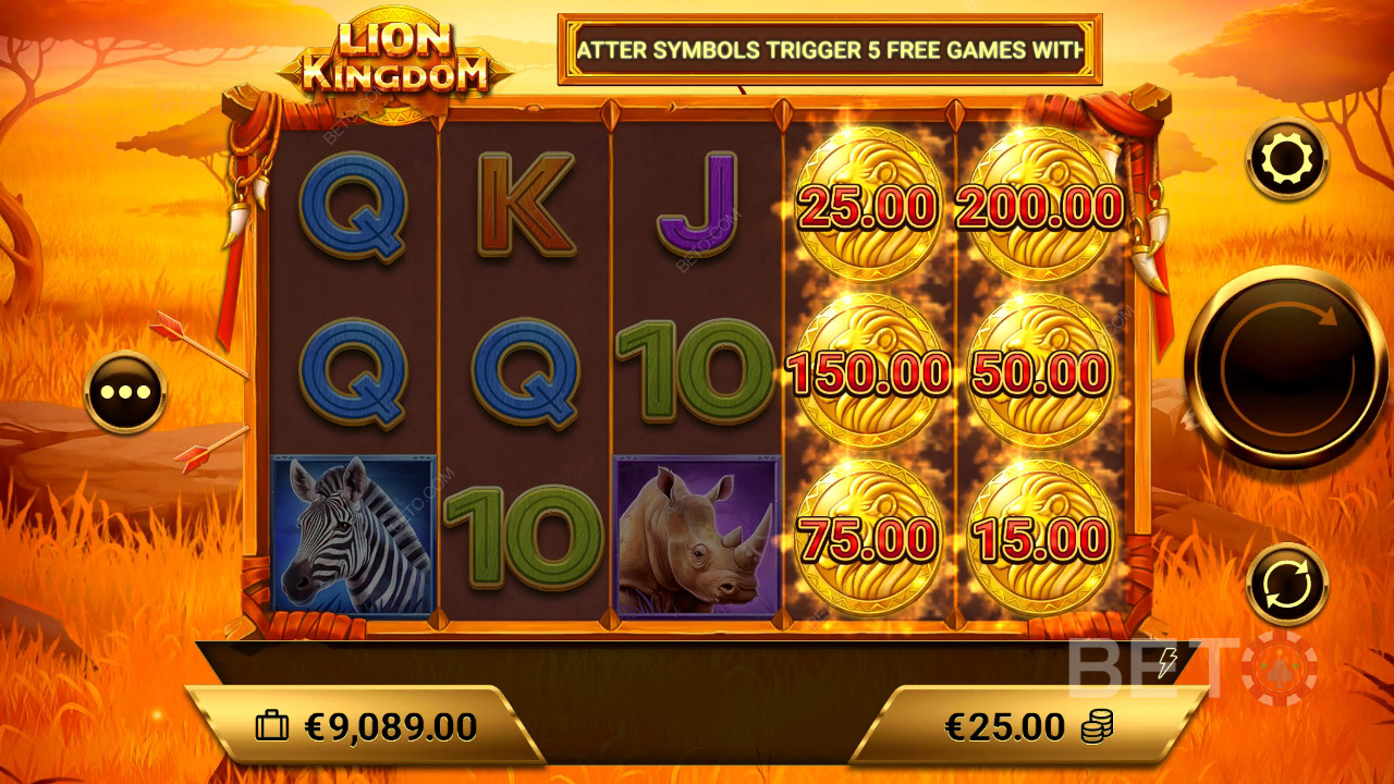Recensione di Lion Kingdom da parte di BETO Slots