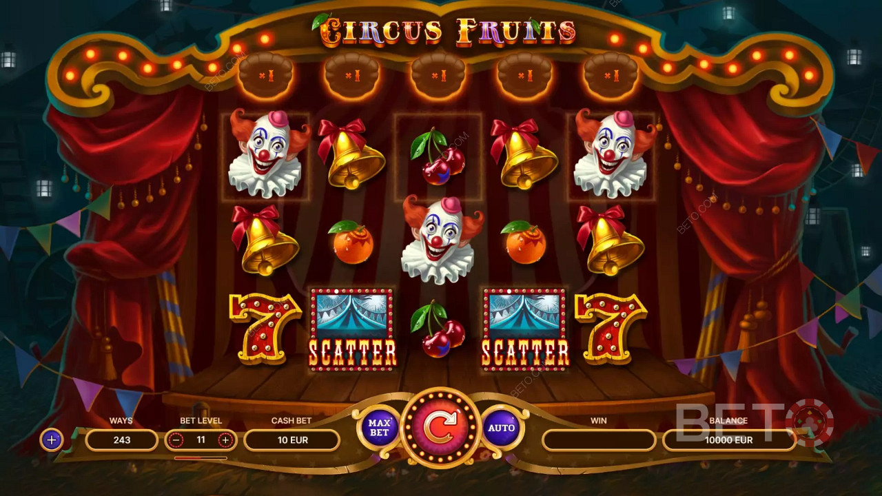 Il set di controllo immersivo del Circus Fruits