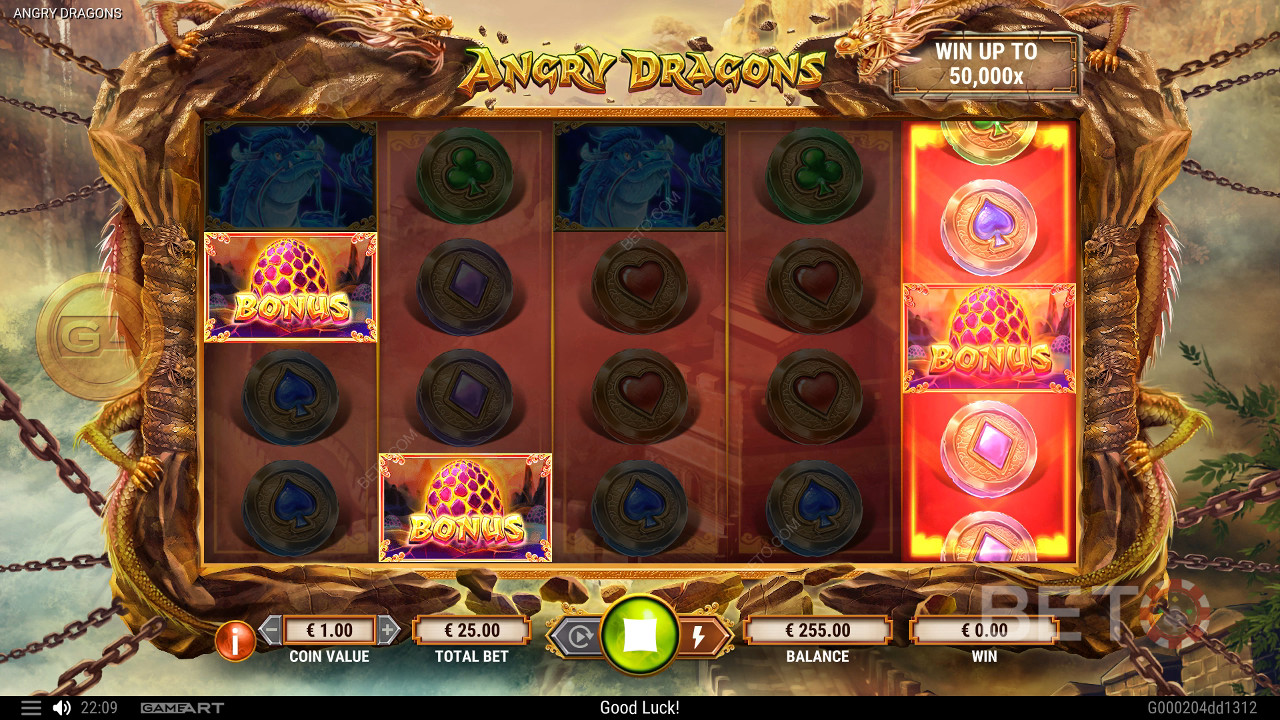 Angry Dragons Recensione di BETO Slots