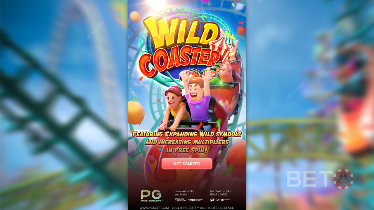 Vinci 16.465x la tua scommessa nella Video Slot Wild Coaster!