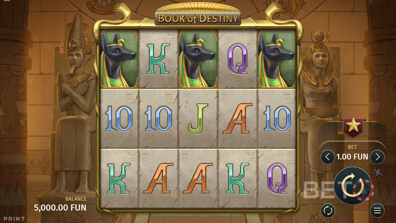 Scoprite cumuli di ricchezze inesplorate nella slot Book of Destiny