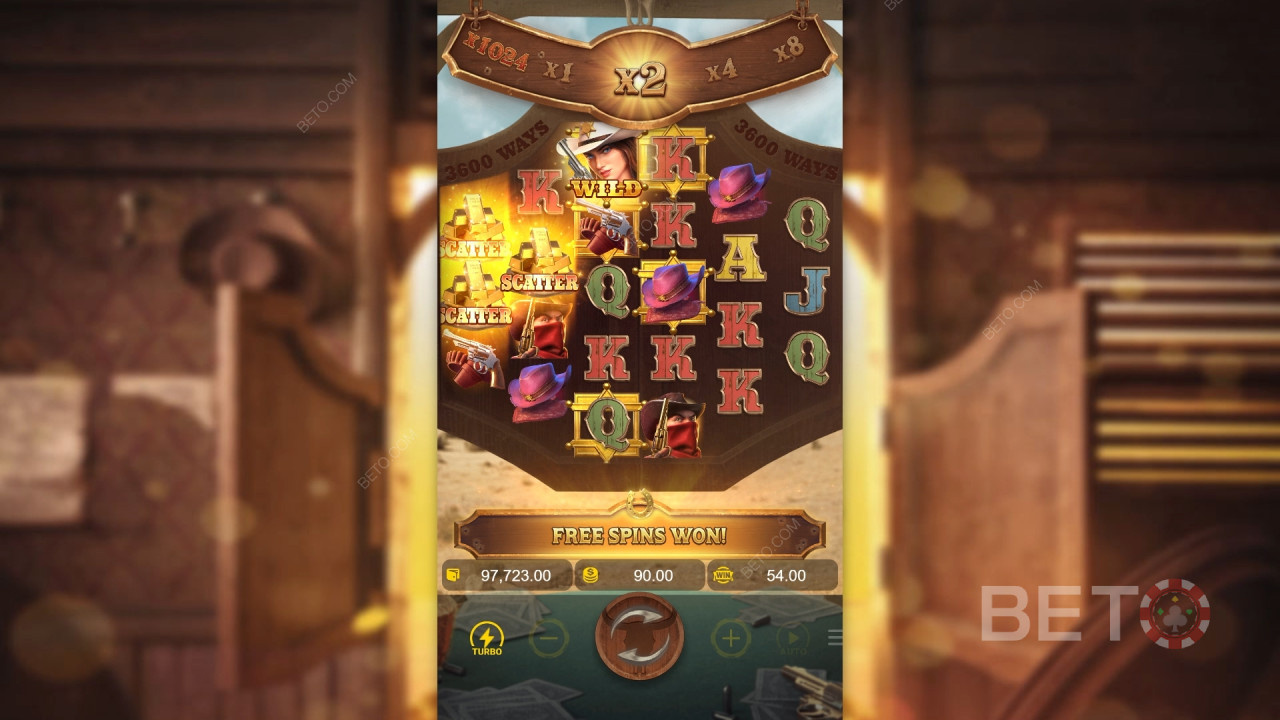 Le funzioni bonus spiegate in Wild Bounty Showdown da PG Soft