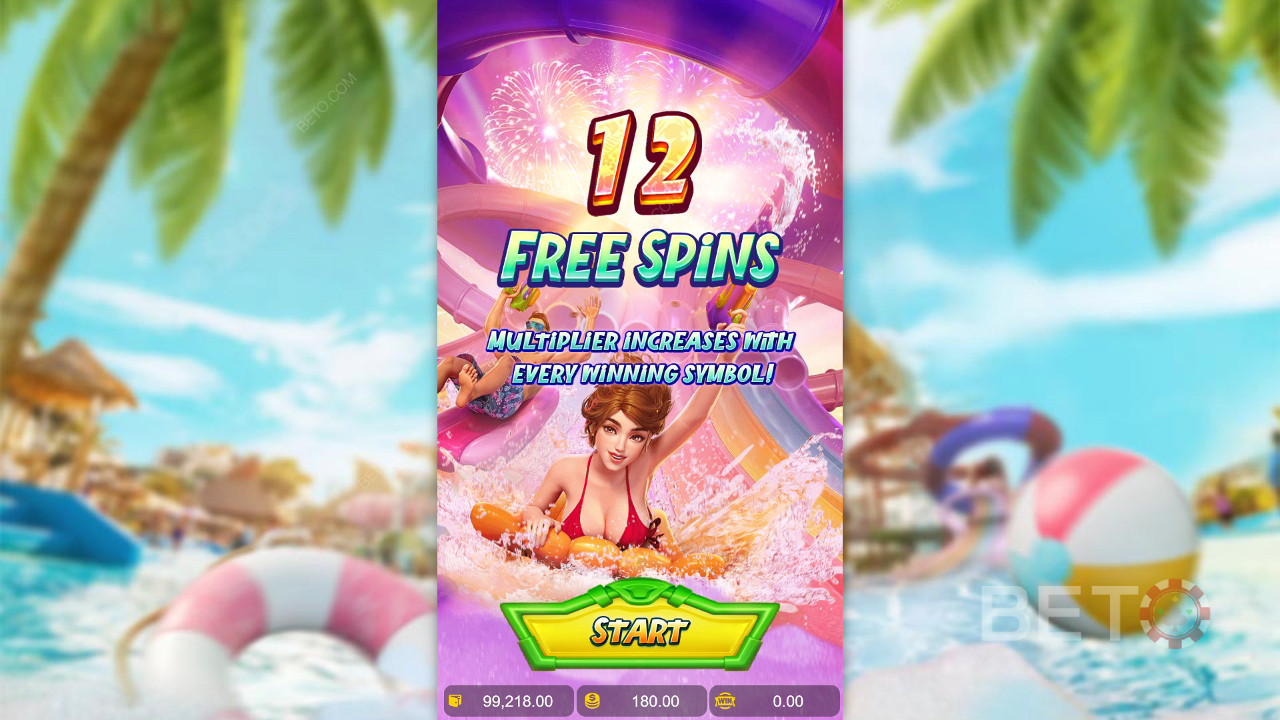 Vincete 5.000x la vostra puntata nella Songkran Splash Video Slot!