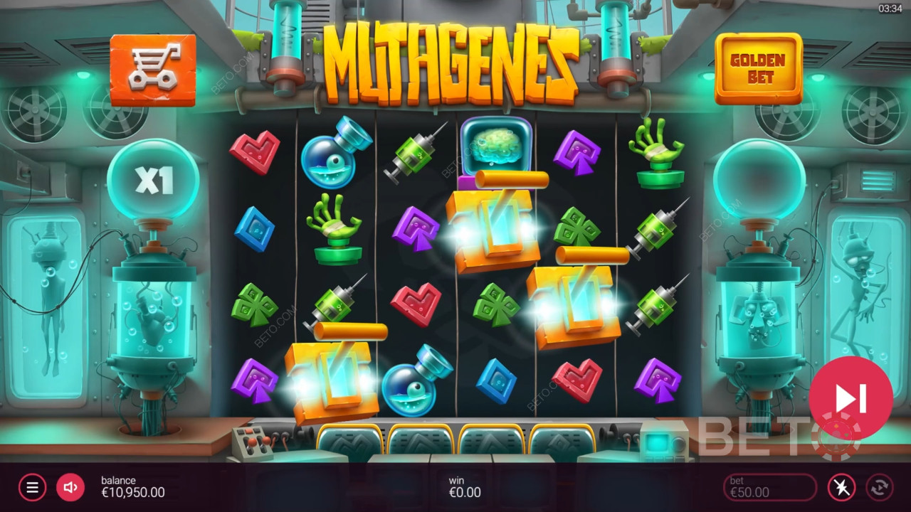 Mutagenes Recensione di BETO Slots