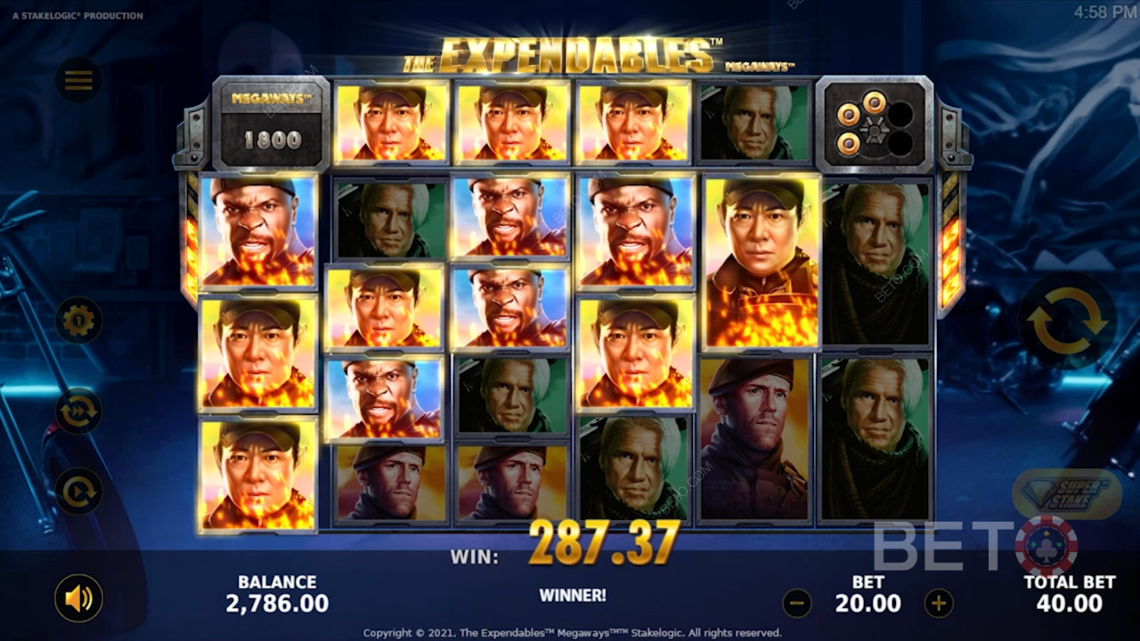 The Expendables New Mission Megaways Recensione di BETO Slots