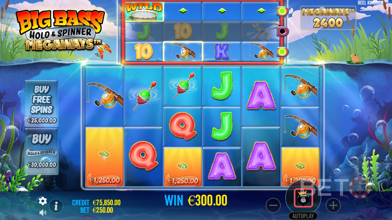 Come suonare i Big Bass Hold e gli Spinner Megaway di Reel Kingdom