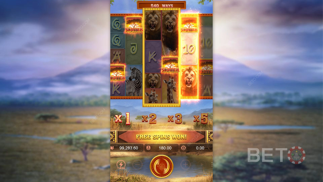 Safari Wilds Recensione di BETO Slots