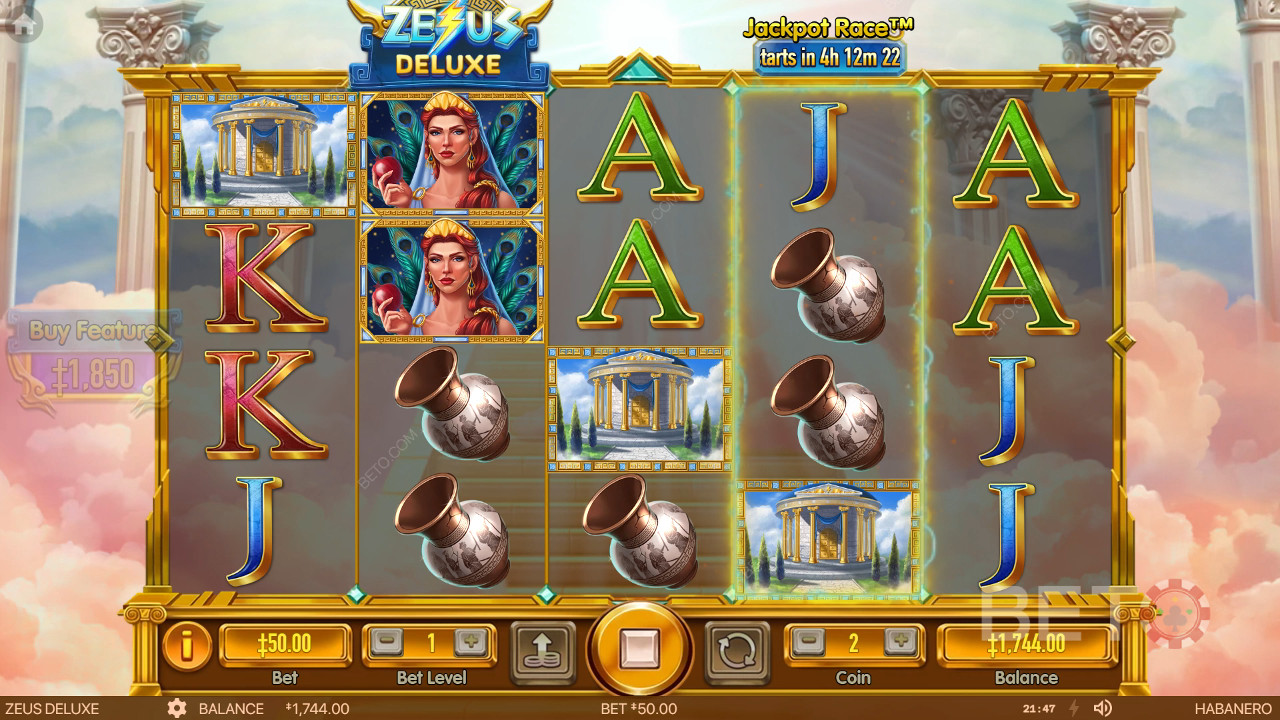 Zeus Deluxe Recensione di BETO Slots