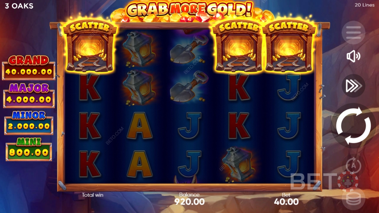 Prendi più oro! Recensione di BETO Slots