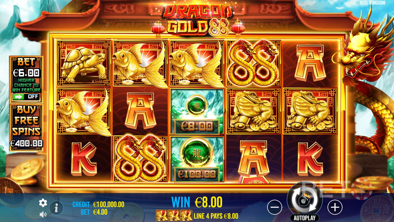 Dovreste giocare a Dragon Gold 88?