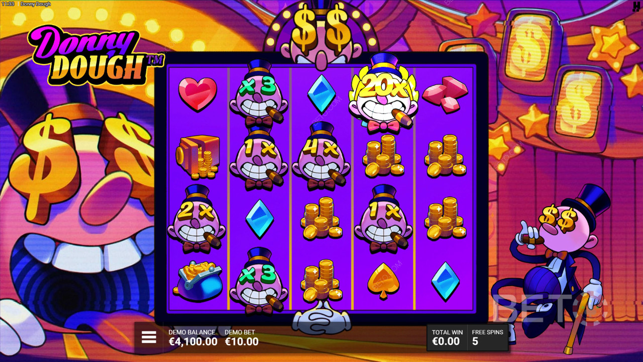 Recensione di Donny Dough dalle slot machine BETO