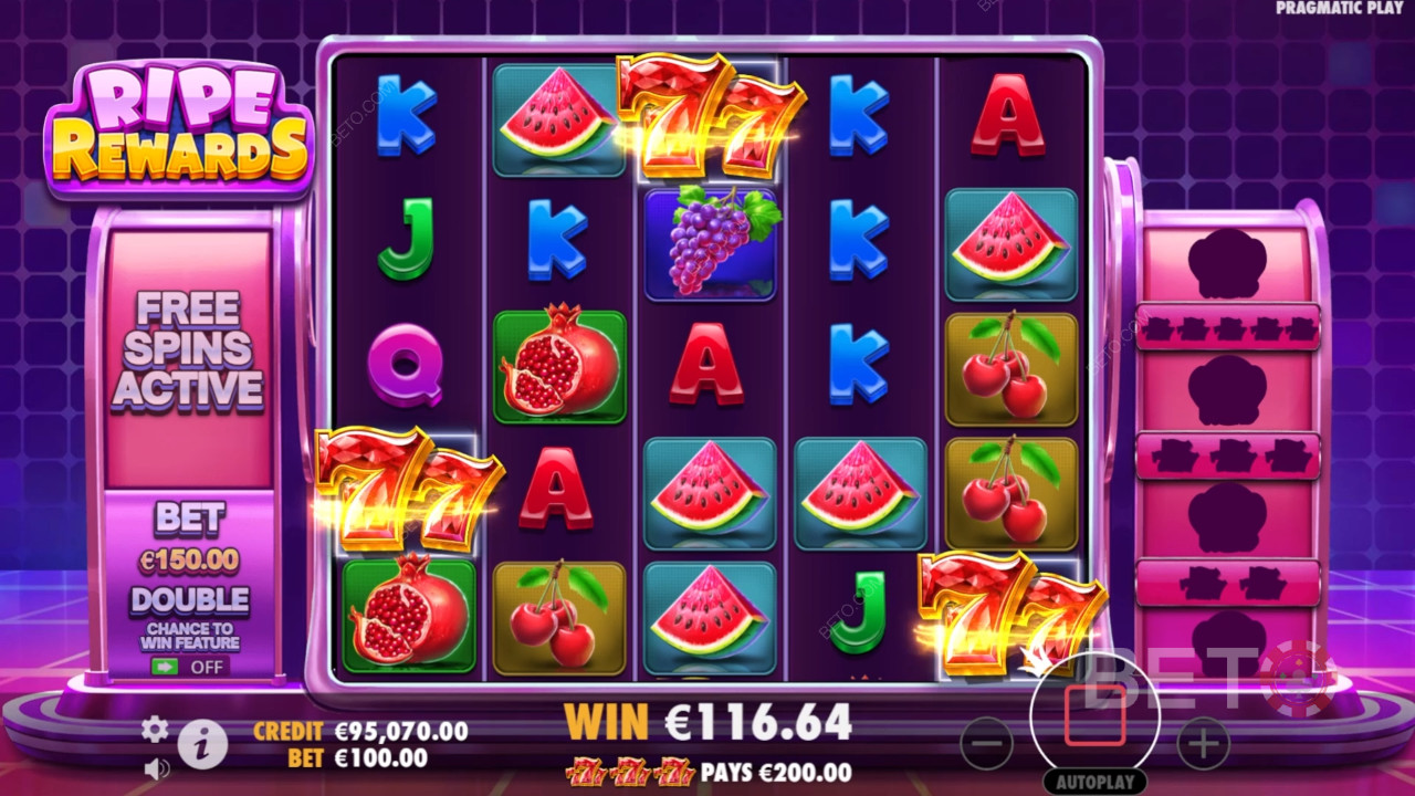 Ripe Rewards Recensione di BETO Slots