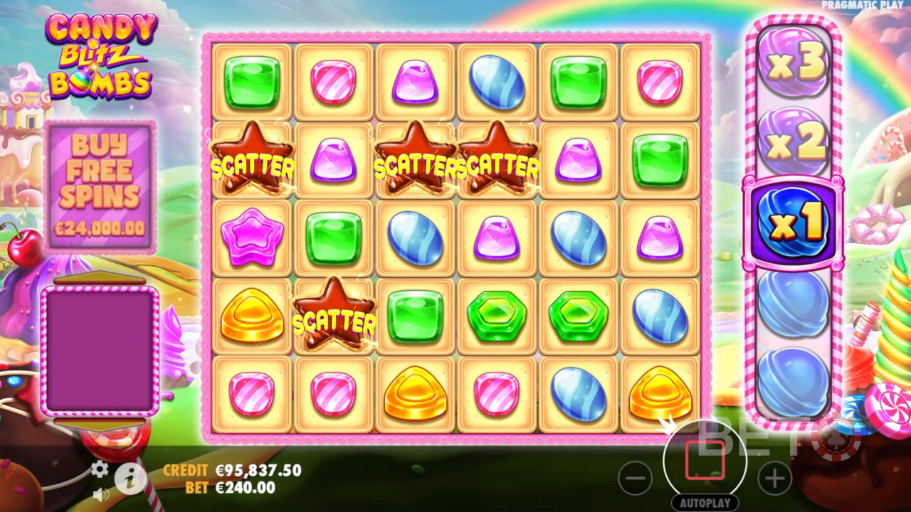 Recensione di Candy Blitz Bombs da parte di BETO Slots