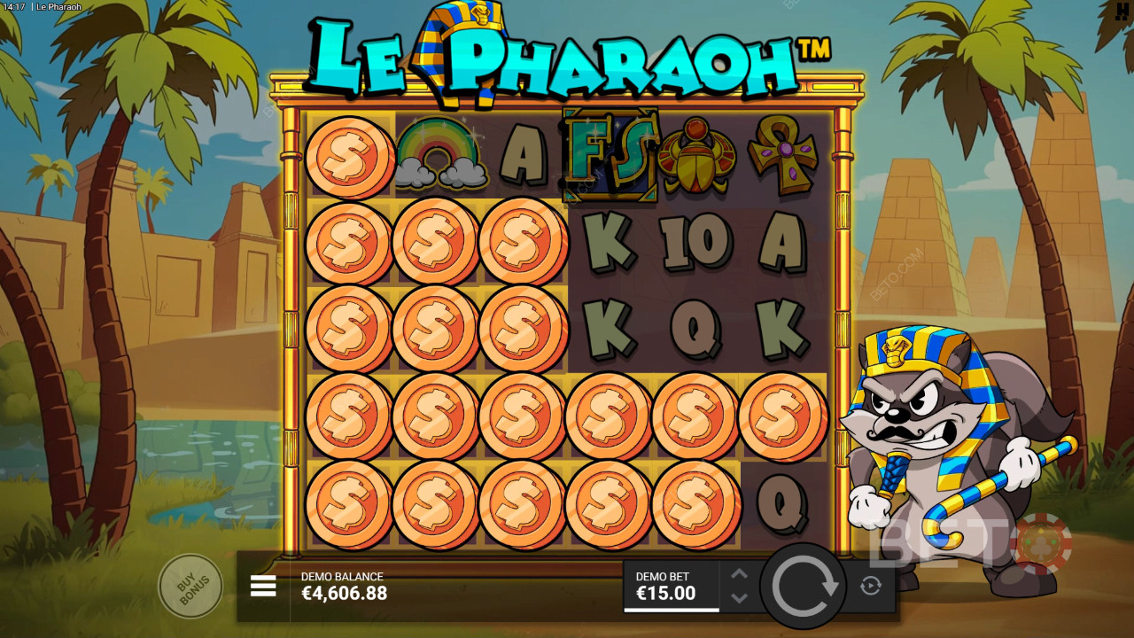 Le Pharaoh Recensione di BETO Slots