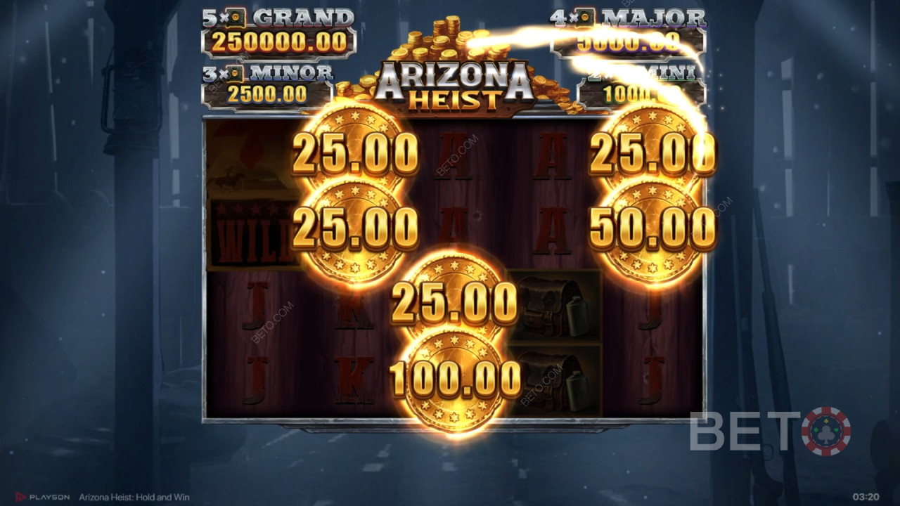 Arizona Heist Recensione di BETO Slots