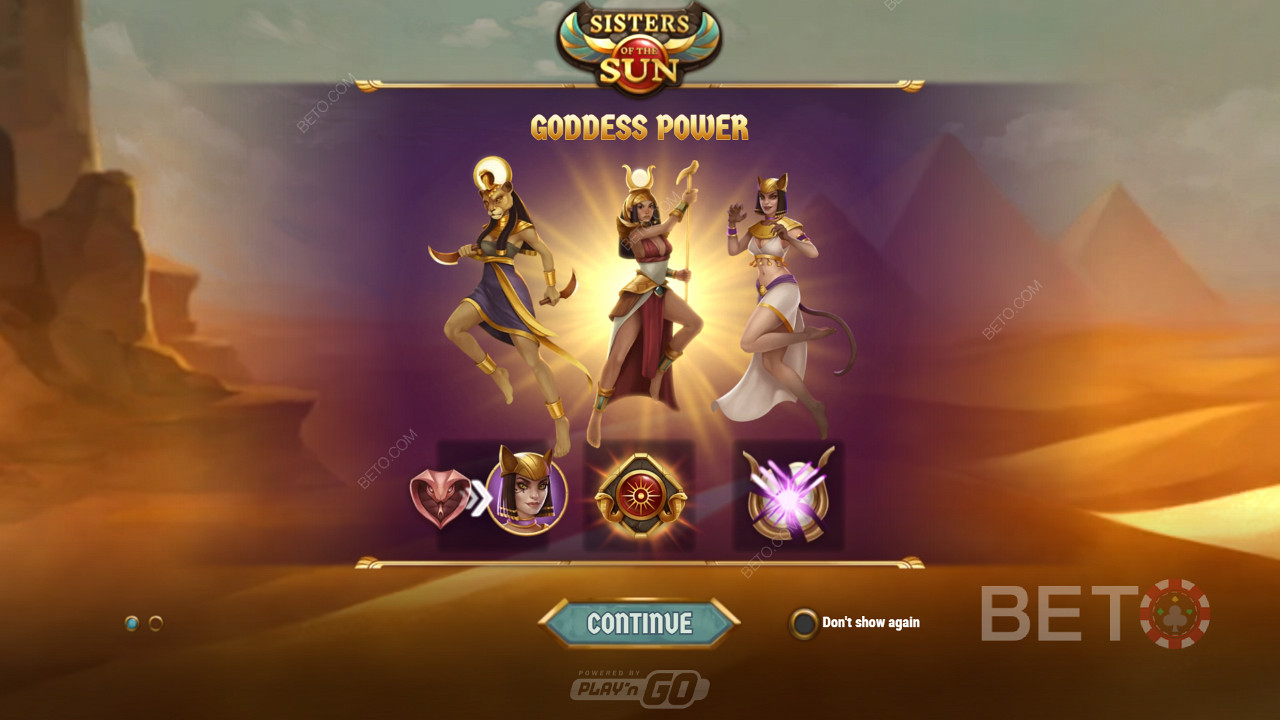 Convertire i giri non vincenti in giri vincenti grazie alla funzione Goddess Power