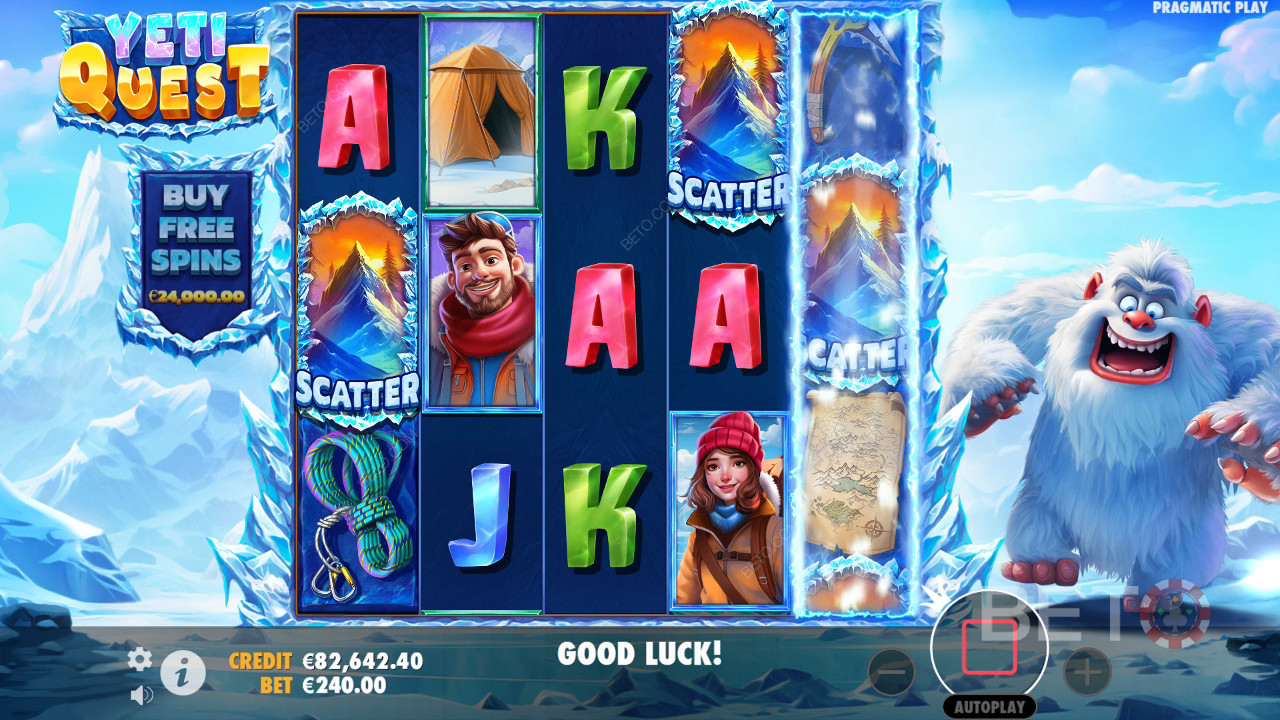 Recensione di Yeti Quest da parte di BETO Slots