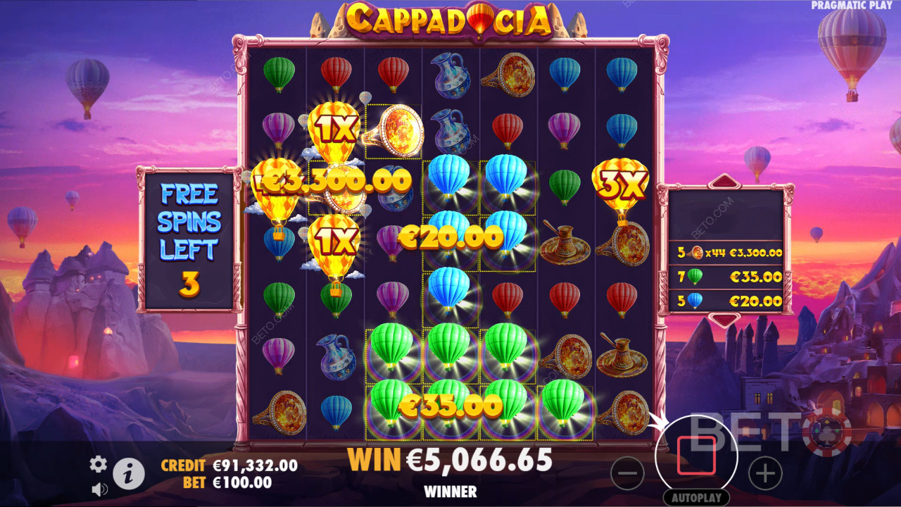 Cappadocia (Pragmatic Play) Gioco Gratuito