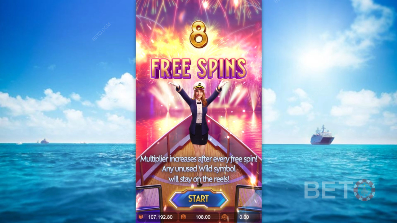 Le funzioni bonus spiegate in Cruise Royale da PG Soft