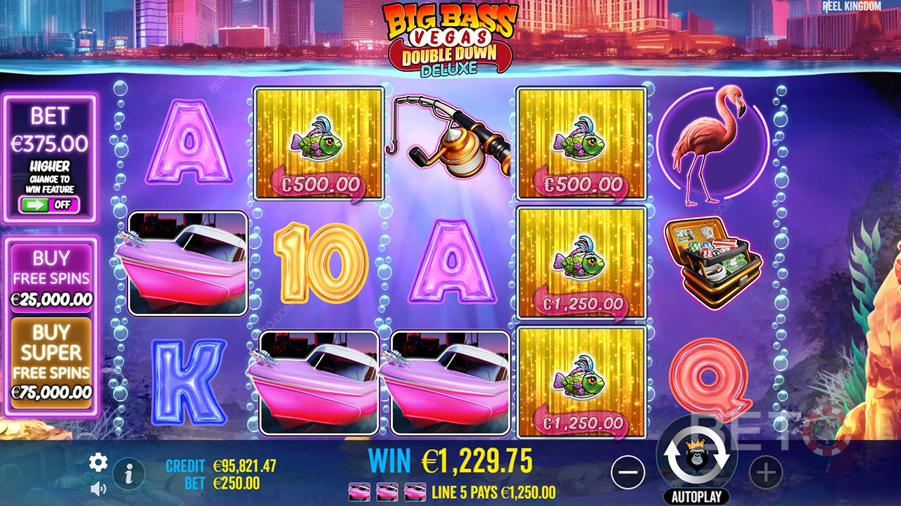 Come suonare il Big Bass Vegas Double Down Deluxe di Reel Kingdom