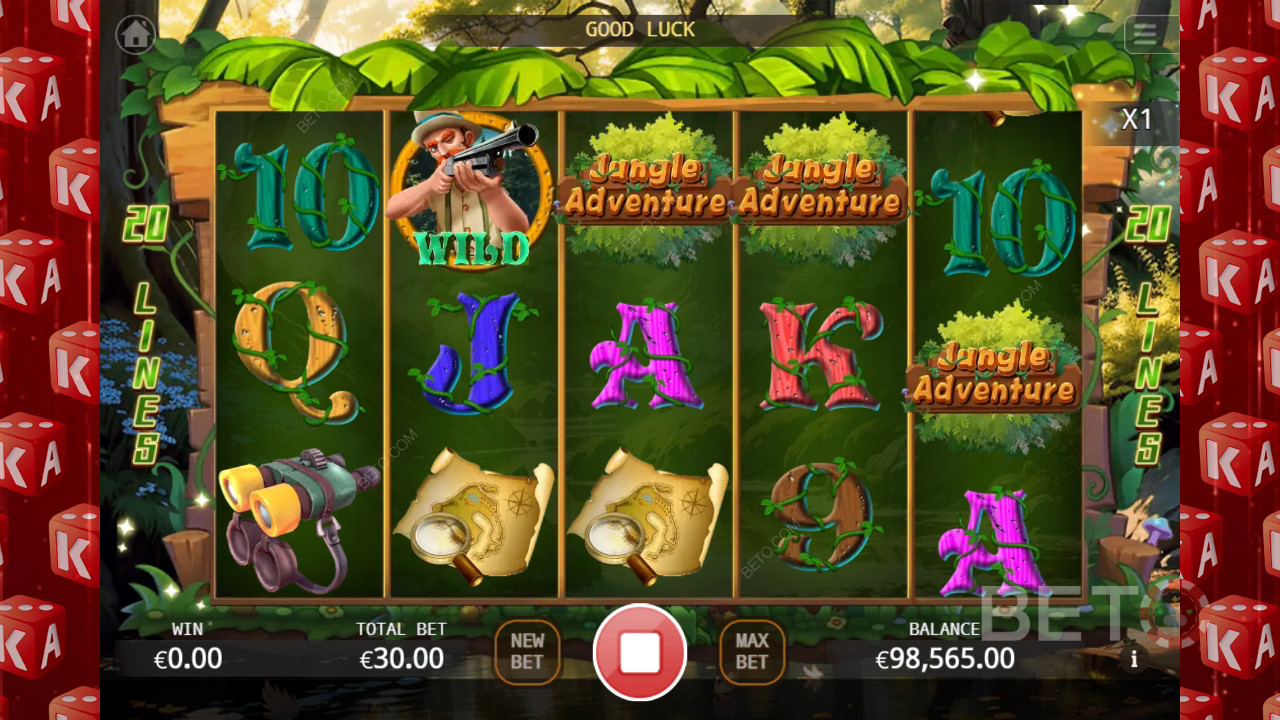 Jungle Adventure Recensione di BETO Slots