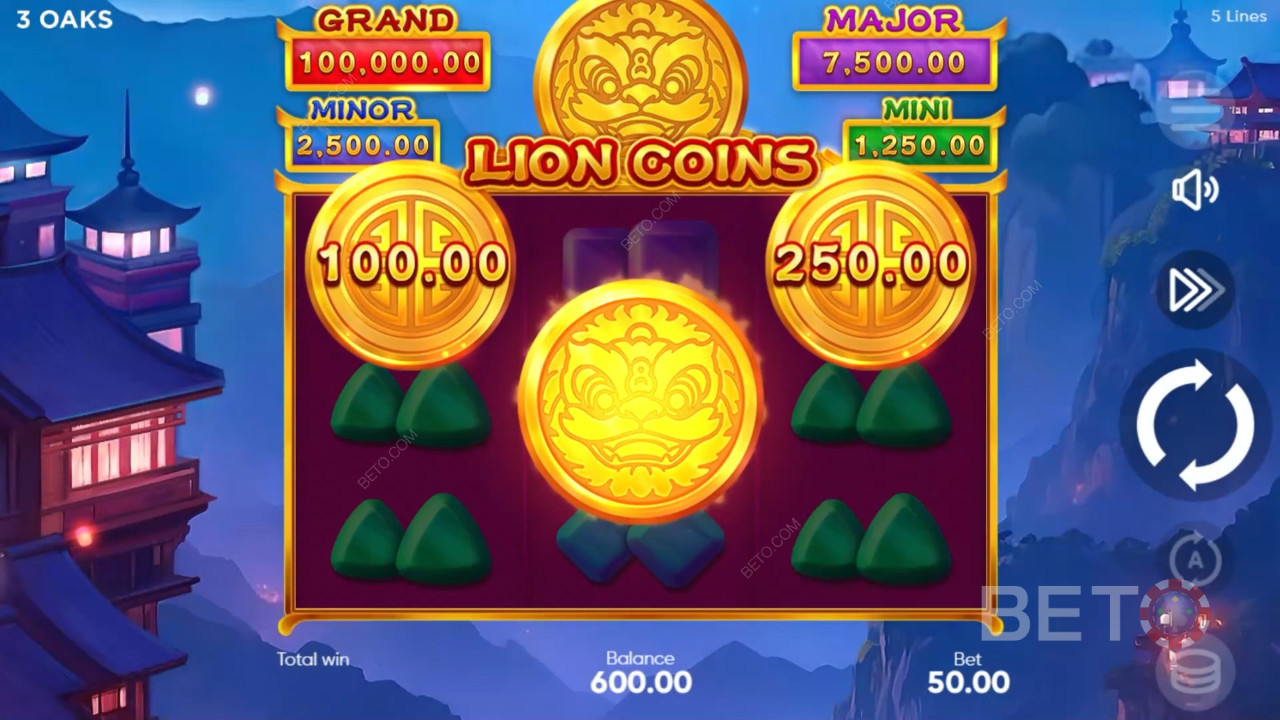 Recensione di Lion Coins da parte di BETO Slots