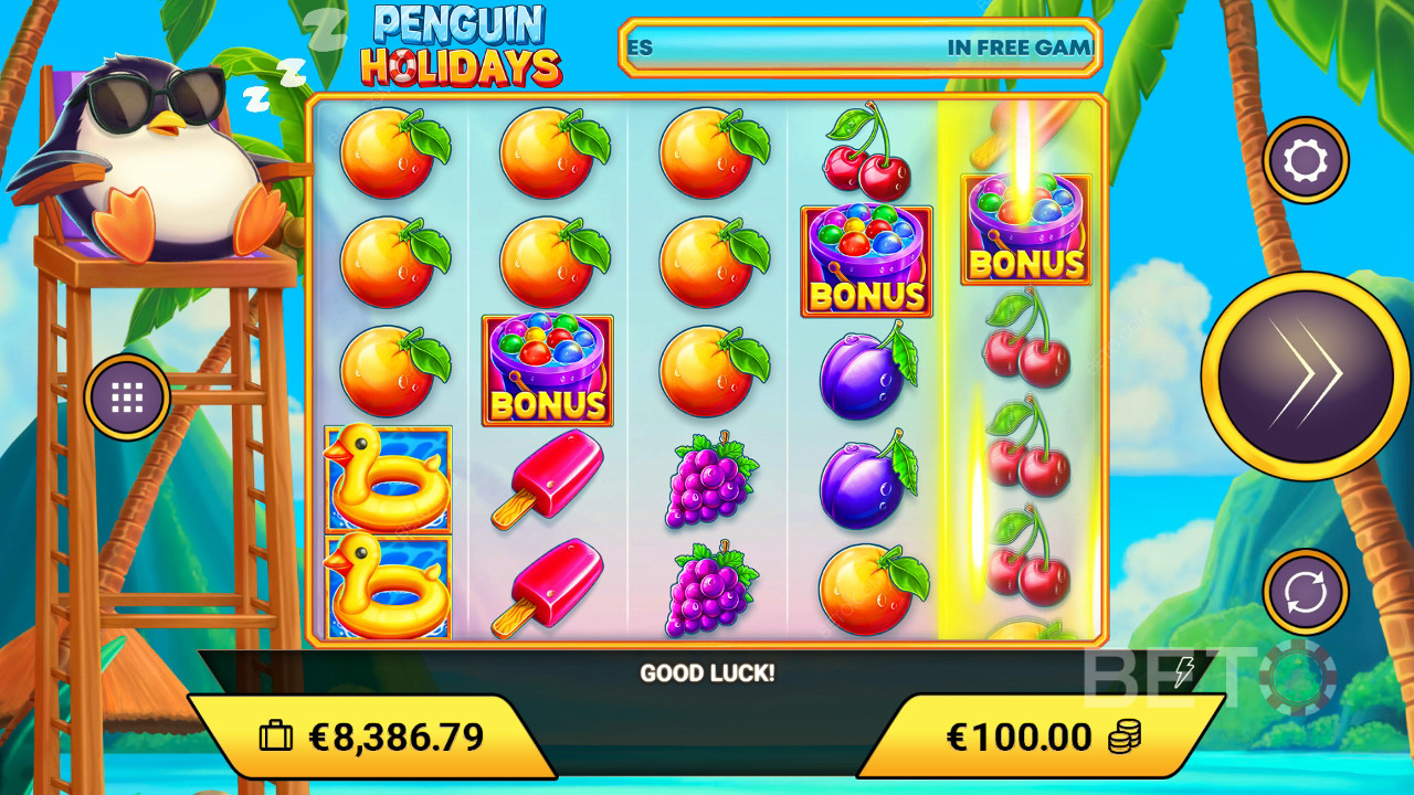 Penguin Holidays Recensione di BETO Slots