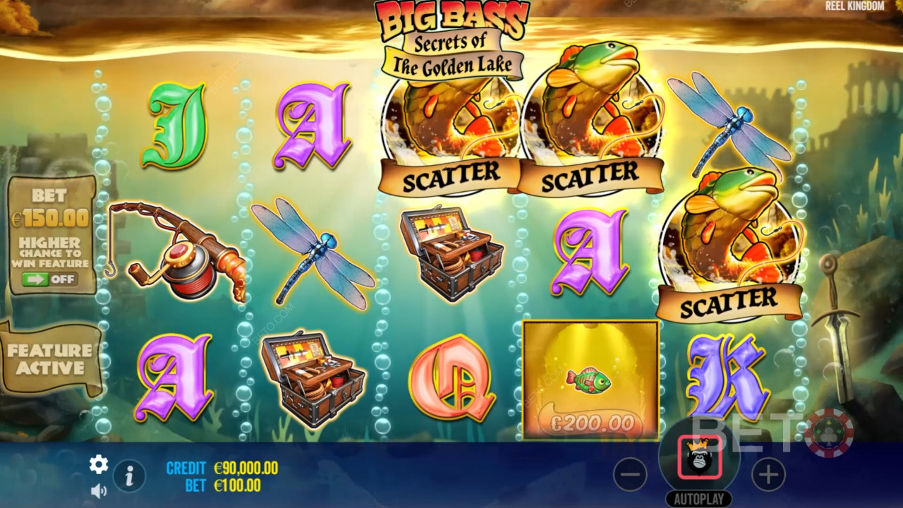 Big Bass Secrets of the Golden Lake Recensione da BETO Slots