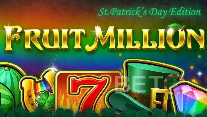 Slot online Fruit Million con 8 diverse skin - Edizione St. Patricks Day