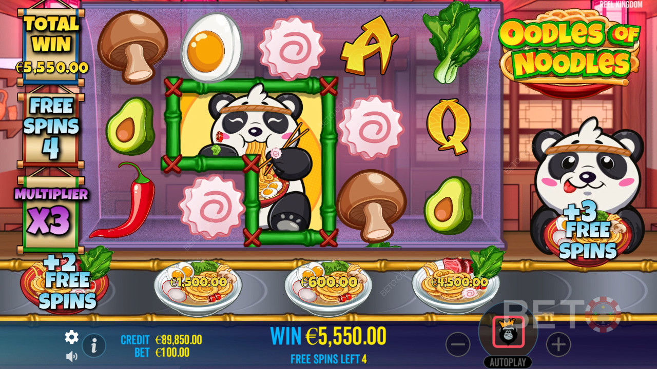 Oodles of Noodles Recensione di BETO Slots