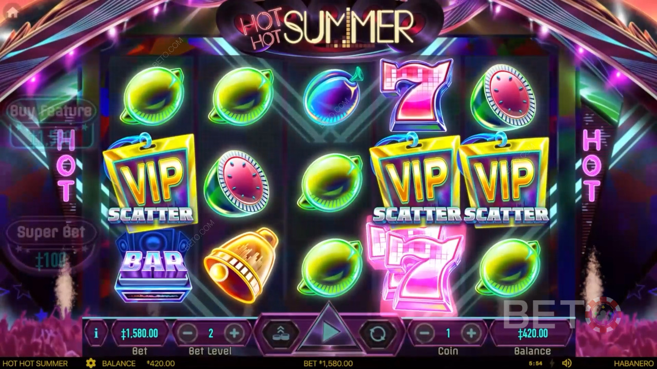 Recensione di Hot Hot Summer da parte di BETO Slots