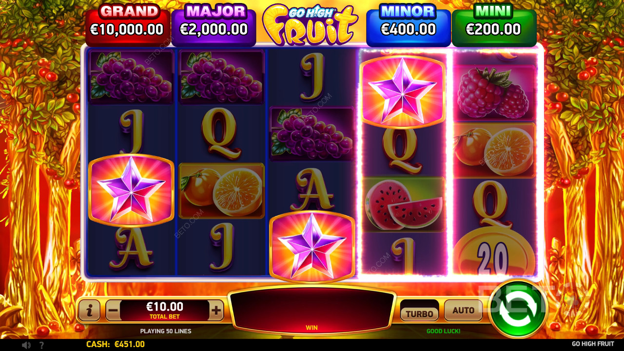 Recensione di Go High Fruit da parte di BETO Slots
