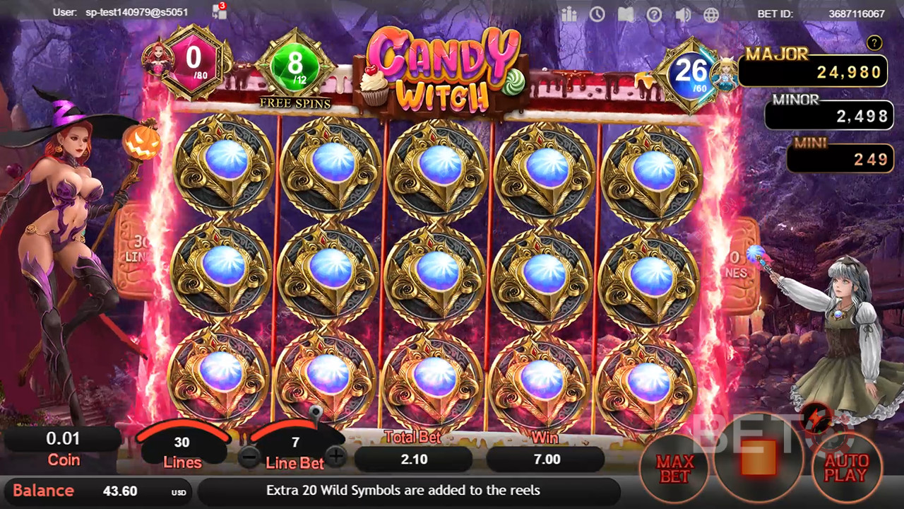 Recensione di Candy Witch da parte di BETO Slots