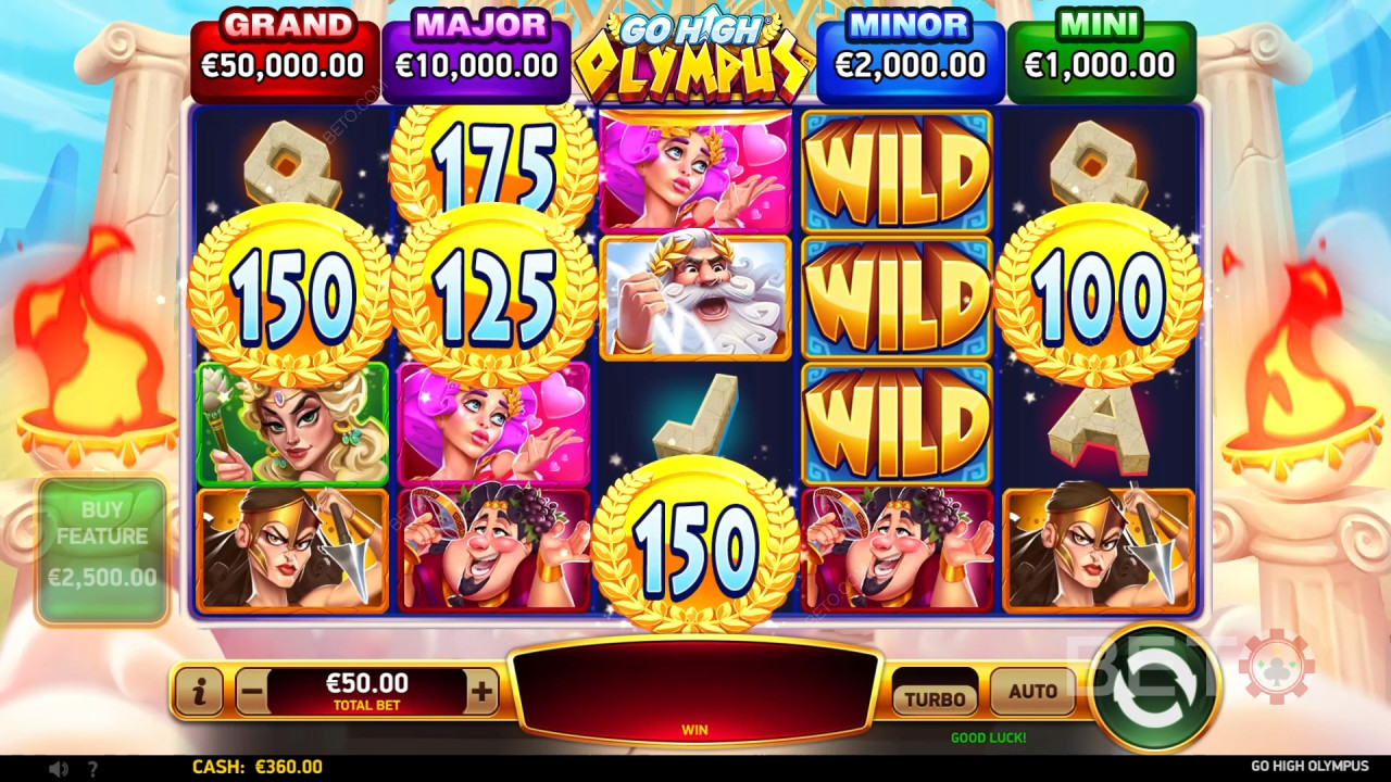 Recensione di Go High Olympus da parte di BETO Slots