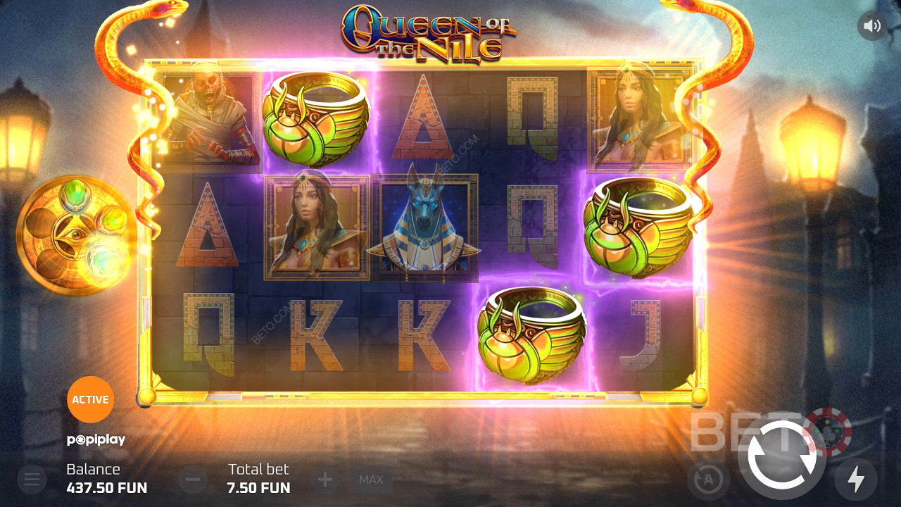 Recensione di Queen of the Nile da parte di BETO Slots