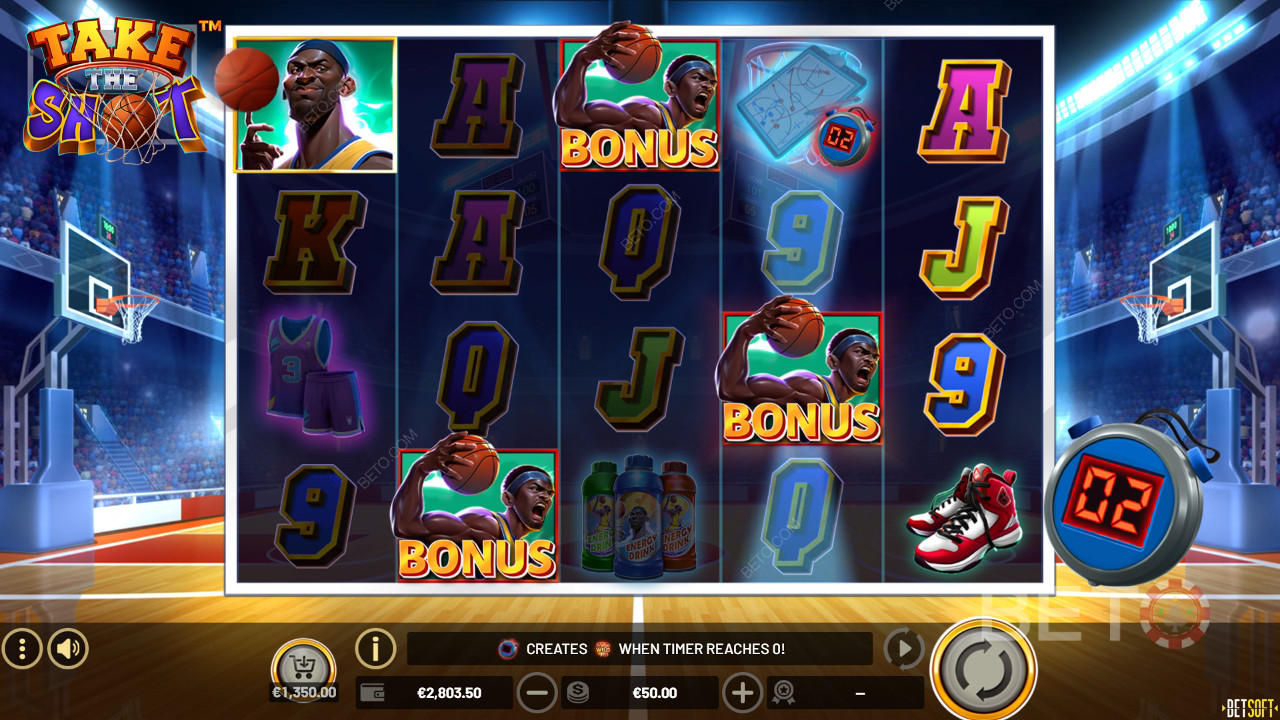 Recensione di Take The Shot dalle slot machine BETO