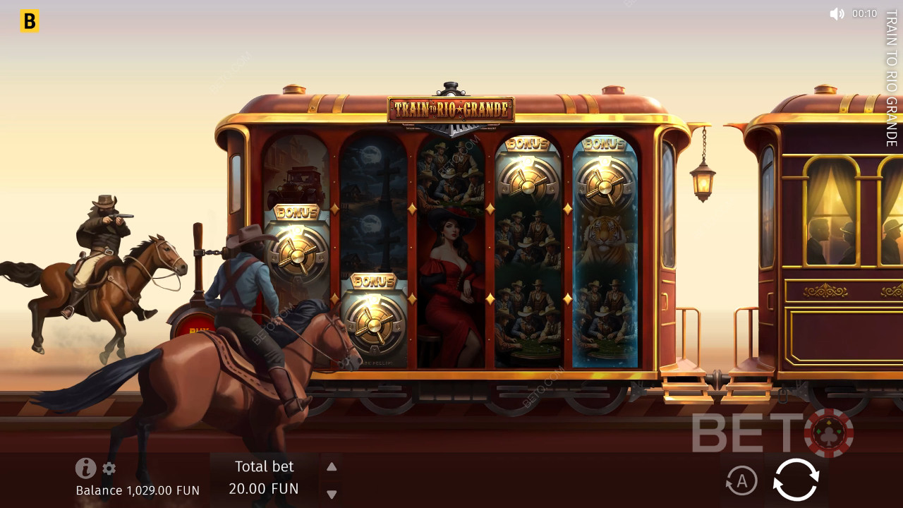 Train To Rio Grande Recensione di BETO Slots
