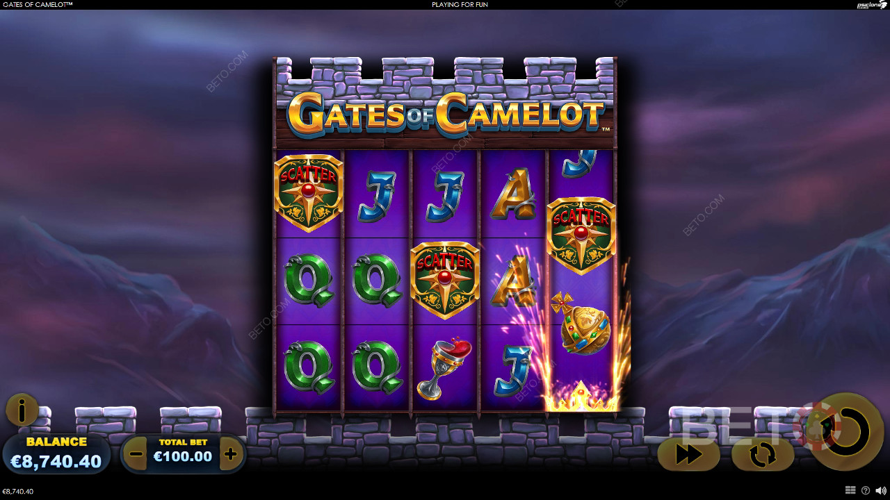 Gates of Camelot Recensione da BETO Slots