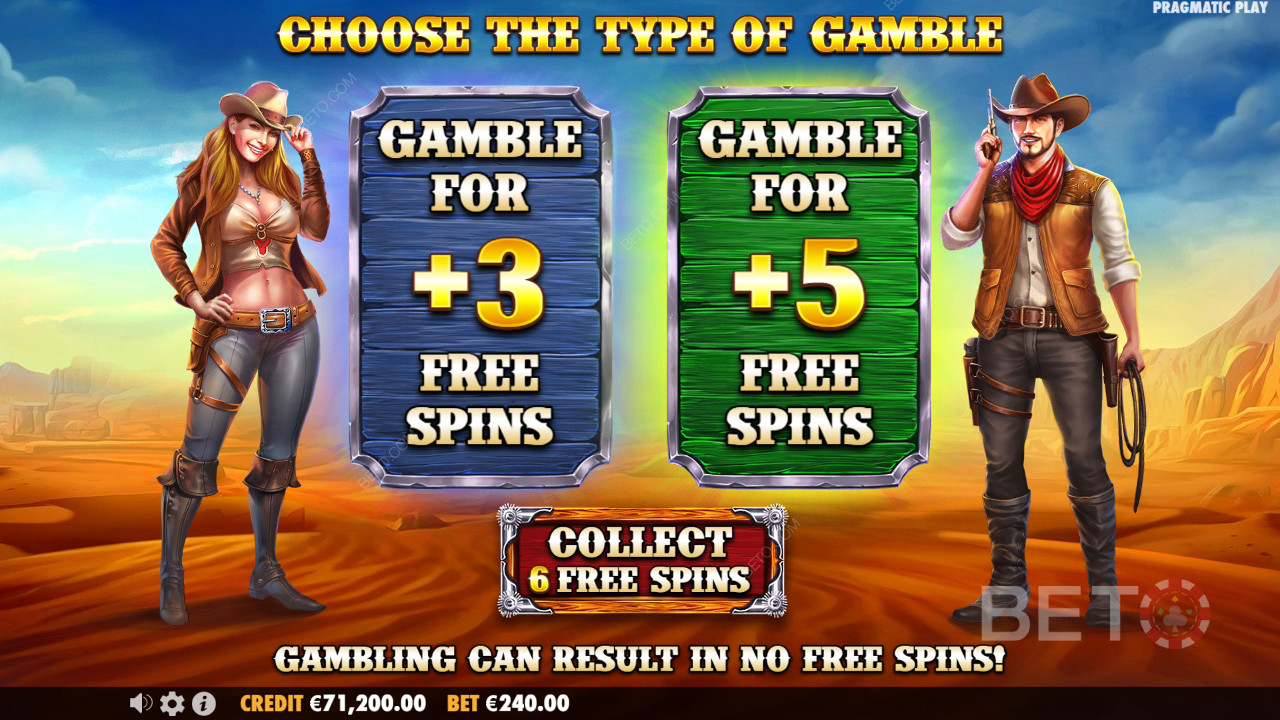 Vinci 5.000x la tua puntata nella Video Slot Mustang Gold Megaways!