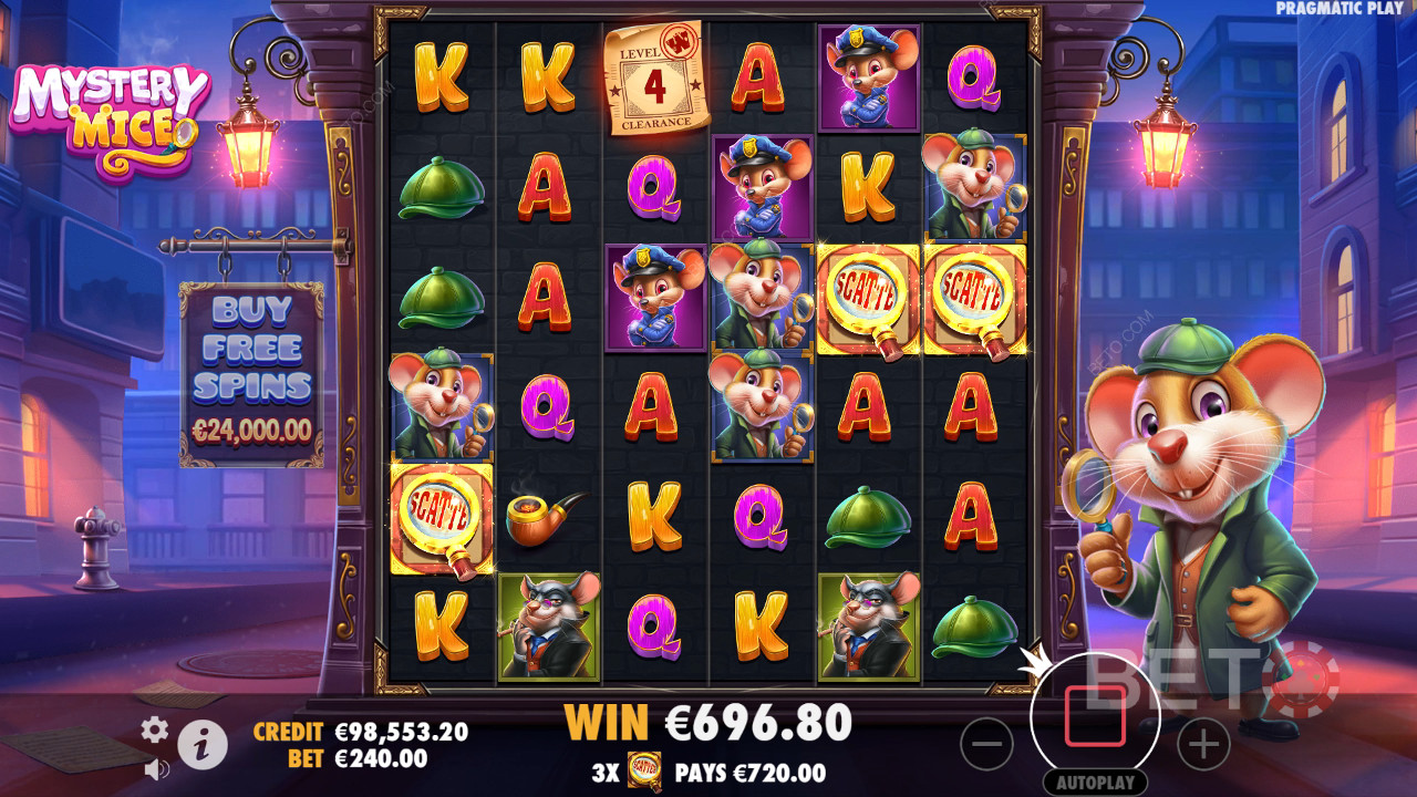 Recensione di Mystery Mice da parte di BETO Slots