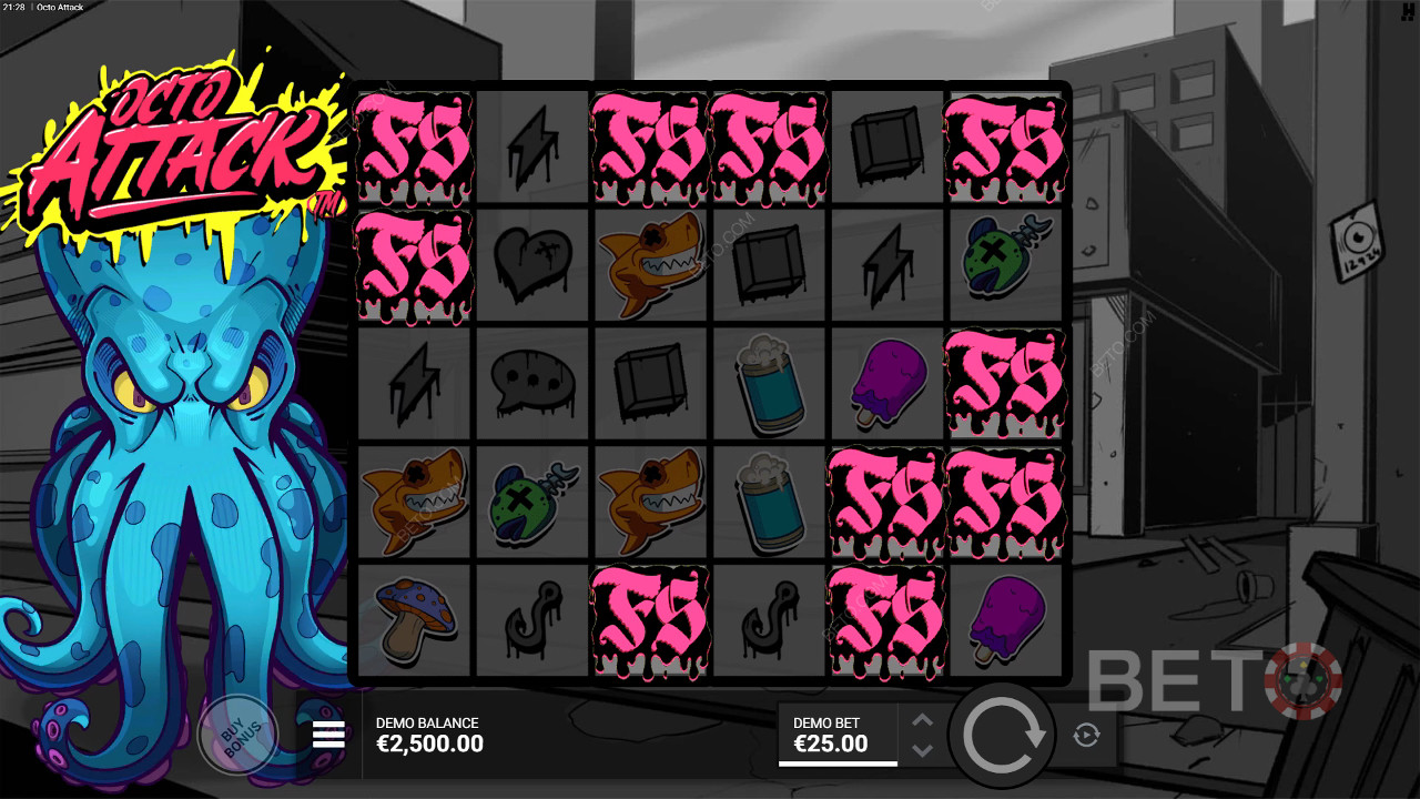 Octo Attack Recensione di BETO Slots