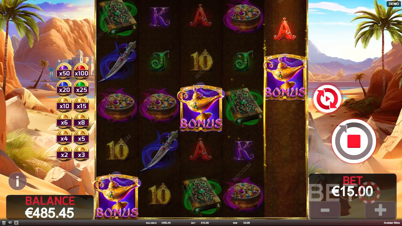 Arabian Wins Recensione di BETO Slots