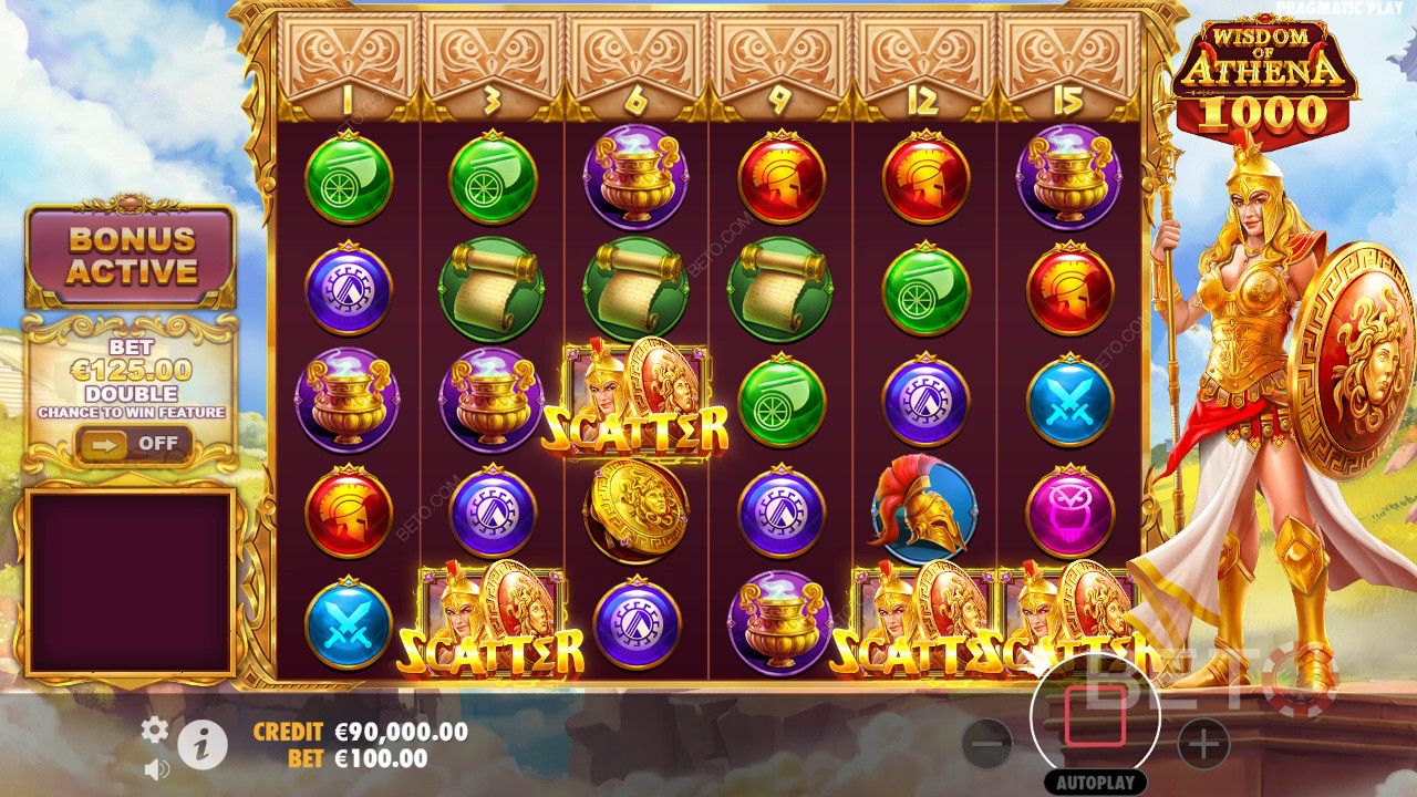 Wisdom of Athena 1000 Recensione di BETO Slots