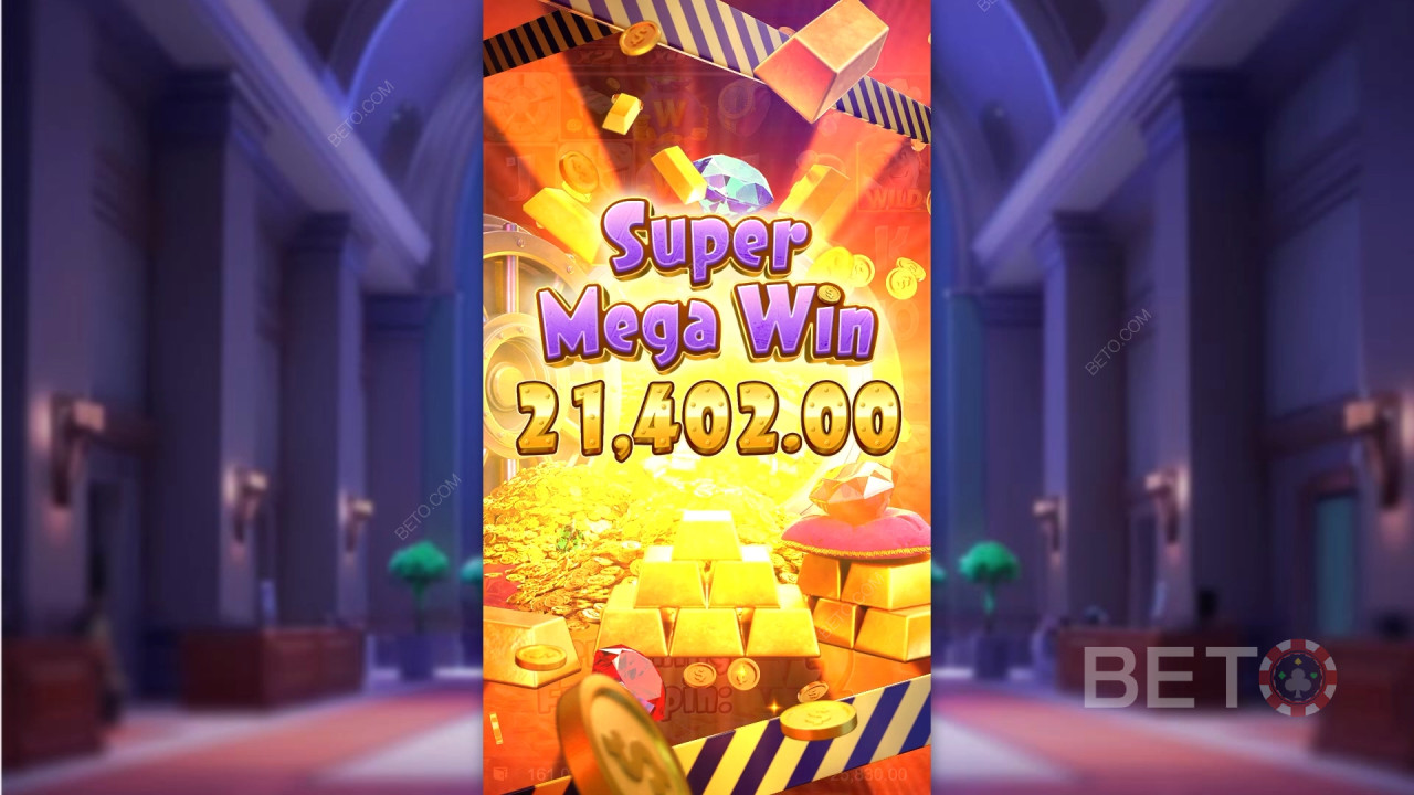 Vinci 2.500x la tua puntata nella slot online Wild Heist Cashout!