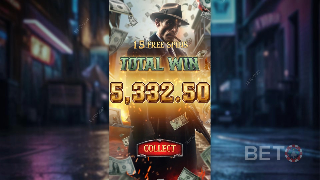 Vinci 10.000x la tua puntata nella slot online Mafia Mayhem!
