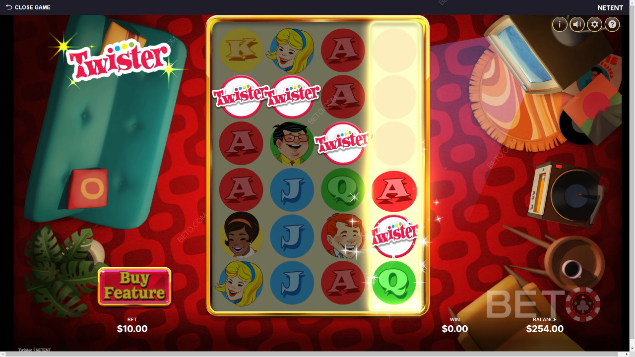 Twister Recensione di BETO Slots